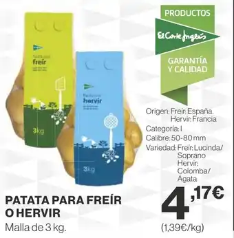 Supercor PATATA PARA FREÍR O HERVIR oferta