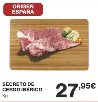 Supercor SECRETO DE CERDO IBÉRICO oferta