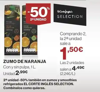 Supercor ZUMO DE NARANJA oferta