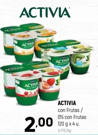 Coviran ACTIVIA con Frutas / 0% con Frutas oferta