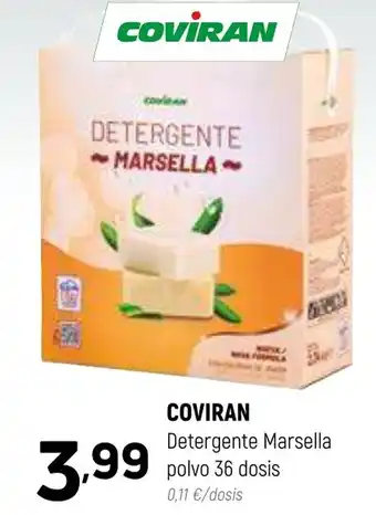 Coviran COVIRAN Detergente Marsella polvo 36 dosis oferta