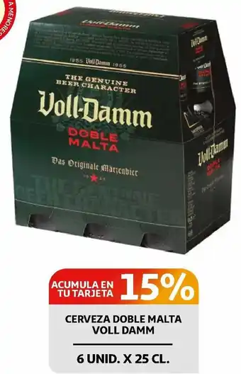 Alcampo Cerveza Doble Malta Voll Damm 6 Unid. x 25 cl oferta