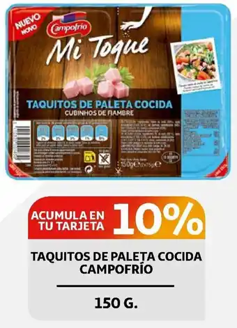 Alcampo Taquitos De Paleta Cocida Campofríó 150g oferta