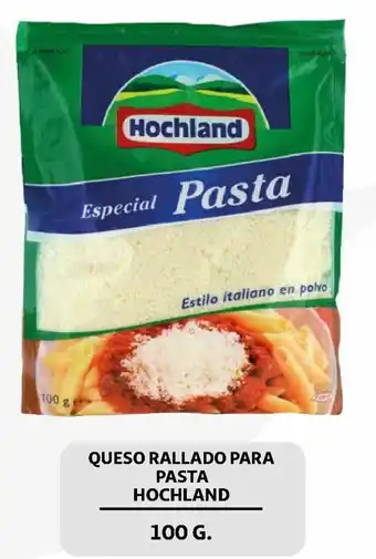 Alcampo Hochland Queso Rallado Para Pasta 100g oferta