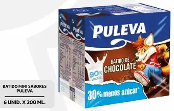 Alcampo Puleva Batido Mini Sabores 6 unid. x 200ml. oferta
