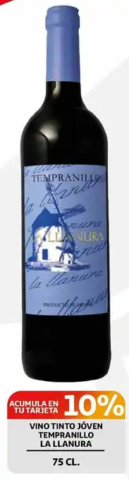 Alcampo Vino Tinto Jóven Tempranillo La Llanura 75 cl oferta