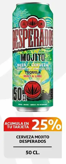 Alcampo Cerveza Mojito Desperados 50 cl oferta