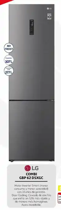 Alcampo LG Combi GBP 62 DSXGC oferta