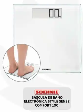 Alcampo SOEHNLE Báscula De Baño Electrónica Style Sense Comfort 100 oferta
