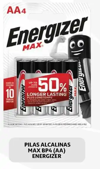 Alcampo Energizer Pilas Alcalinas Max BP4 (AA) oferta