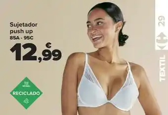 Carrefour Sujetador push up oferta