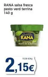 Supermercats Jespac Rana - salsa fresca pesto verd terrina oferta