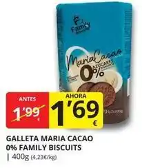 Supermercados MAS Galletas oferta