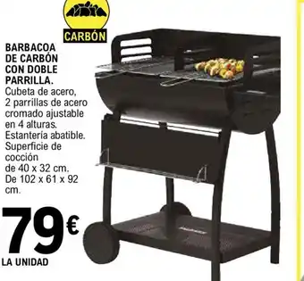 E.Leclerc BARBACOA DE CARBÓN oferta