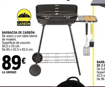 E.Leclerc BARBACOA DE CARBÓN. oferta