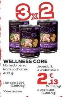 Kiwoko Wellness core - húmedo perro para cachorros oferta