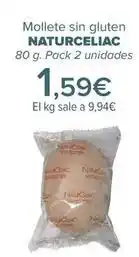 Carrefour Naturceliac - mollete sin gluten oferta