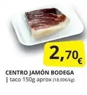 Supermercados MAS Mas - centro jamón bodega oferta