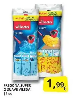 Supermercados MAS Vileda - fregona super o suave oferta