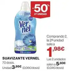 El Corte Inglés Vernel - suavizante oferta