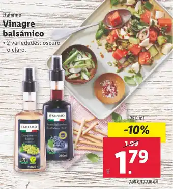 Lidl Italiamo Vinagre balsámico oferta