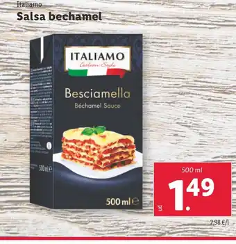 Lidl Italiamo Salsa bechamel oferta