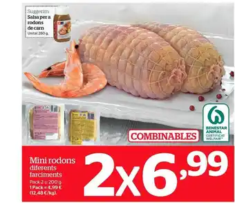 La Sirena Mini Rodons Diferents Farciments oferta