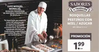Lidl Rosquillas Pestiños Con Miel Azúcar Sabores De Tradición oferta
