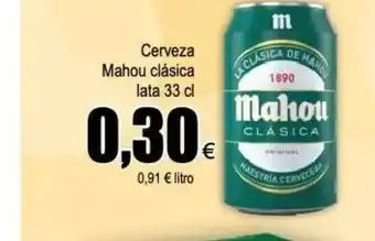 FROIZ Cerveza Mahou Clasica 33cl oferta