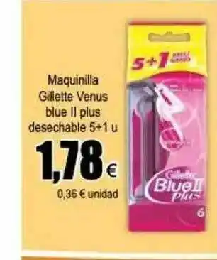 FROIZ Maquinilla Gillette Venus Blue Ii Plus Desechable oferta