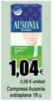 FROIZ Compresa Ausonia Extraplana 18u oferta