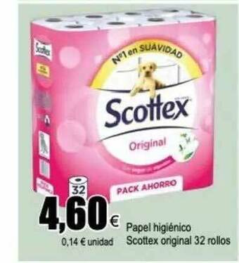 FROIZ Papel Higiénico Scottex Original oferta