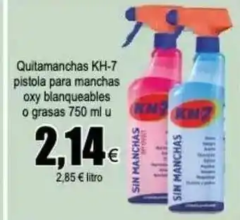 FROIZ Quitamanchas Kh-7 Pistola Para Manchas Oxy Blanqueables O Grasas oferta