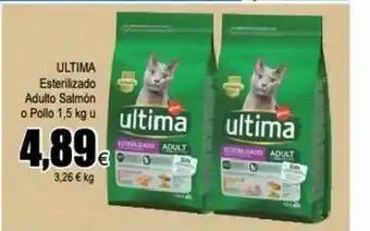 FROIZ Ultima Esterilizado Adulto Salmón O Pollo oferta
