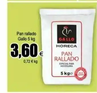 FROIZ Pan Rallado Gallo oferta
