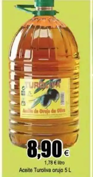 FROIZ Aceite Turoliva Orujo 5l oferta