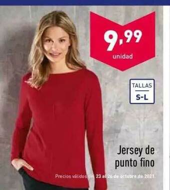 ALDI Jersey De Punto Fino oferta