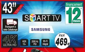 Bazar El Regalo Smart tv samsung oferta
