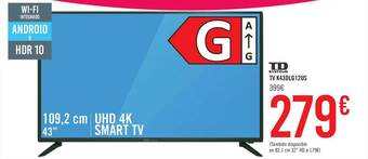 Carrefour Td Systems Tv K43dlg12us oferta