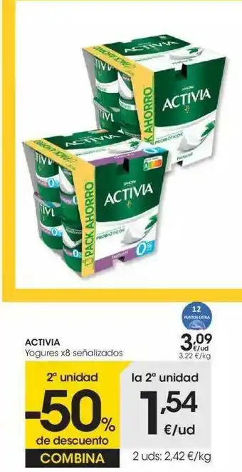 Eroski Activia Yogures oferta