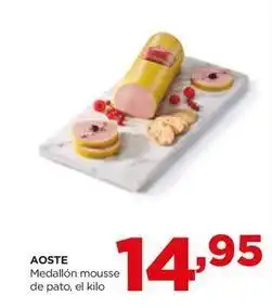 Alimerka Aoste - medallón mousse de pato oferta