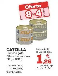 Kiwoko Catzilla - humedo gato oferta