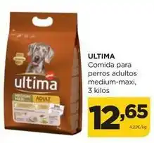 Alimerka Ultima - comida para perros adultos medium-maxi oferta