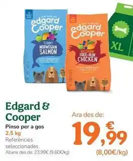 TiendAnimal Edgard & cooper - pinso per a gos oferta