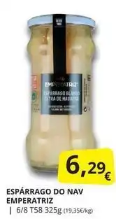 Supermercados MAS Emperatriz - espárrago do nav oferta