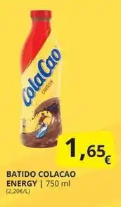 Supermercados MAS Cola cao - batido colacao energy oferta