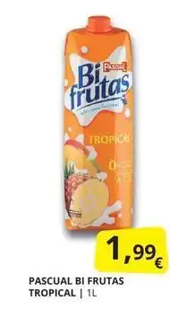 Supermercados MAS Pascual - bi frutas tropical oferta