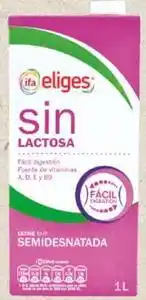 Claudio Ifa eliges - leche sin lactosa oferta