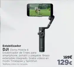 El Corte Inglés Dji - estabilizador oferta