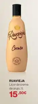 El Corte Inglés Ruavieja - licor de crema de orujo oferta